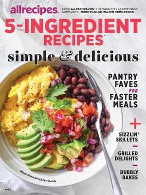 cover image of allrecipes 5-Ingredient Recipes